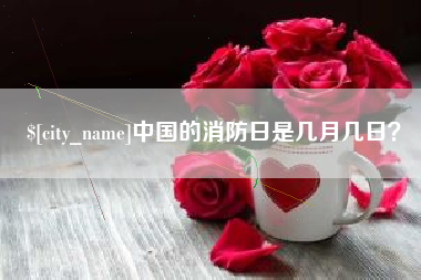 牡丹江中国的消防日是几月几日？