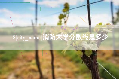 牡丹江消防大学分数线是多少