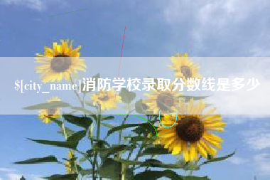 牡丹江消防学校录取分数线是多少