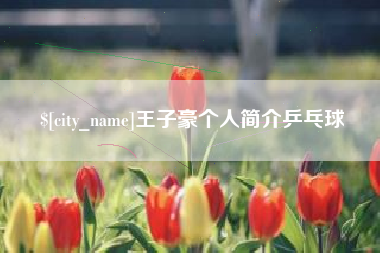 牡丹江王子豪个人简介乒乓球