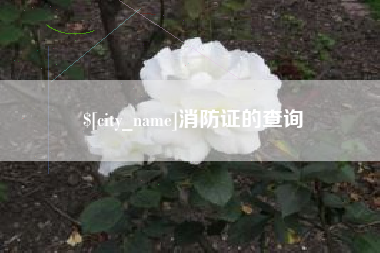牡丹江消防证的查询