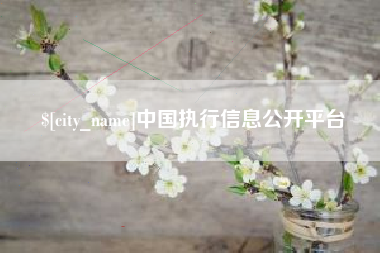 牡丹江中国执行信息公开平台