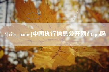 牡丹江中国执行信息公开网有app吗