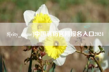 牡丹江中国消防官网报名入口2024