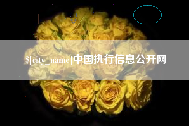 牡丹江中国执行信息公开网