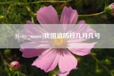 牡丹江我国消防日几月几号