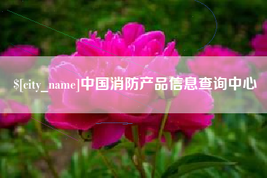 牡丹江中国消防产品信息查询中心