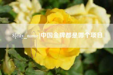 牡丹江中国金牌都是哪个项目