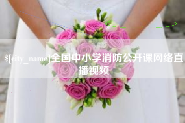 牡丹江全国中小学消防公开课网络直播视频