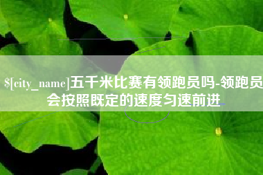 牡丹江五千米比赛有领跑员吗-领跑员会按照既定的速度匀速前进