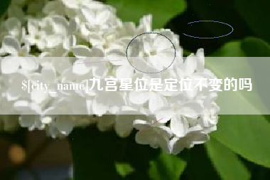 牡丹江九宫星位是定位不变的吗