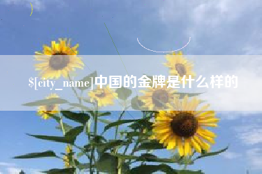 牡丹江中国的金牌是什么样的