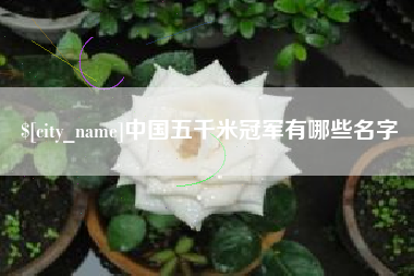 牡丹江中国五千米冠军有哪些名字